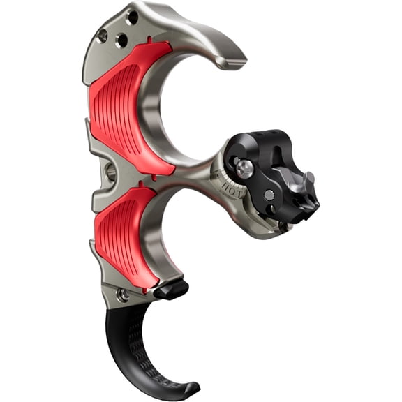 TRU Ball Aileron HBC Flex Release Red/Quick Silver Brass 3 Finger Medium, 1502872