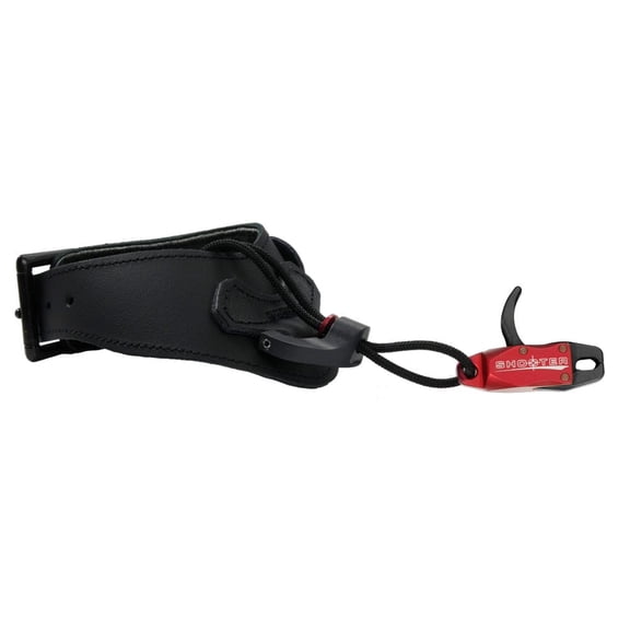 T.R.U. Ball Archery Shooter Buckle Release, Red, Junior Size, Customizable Wrist Strap, Durable Construction (TOOB-RD-JR)