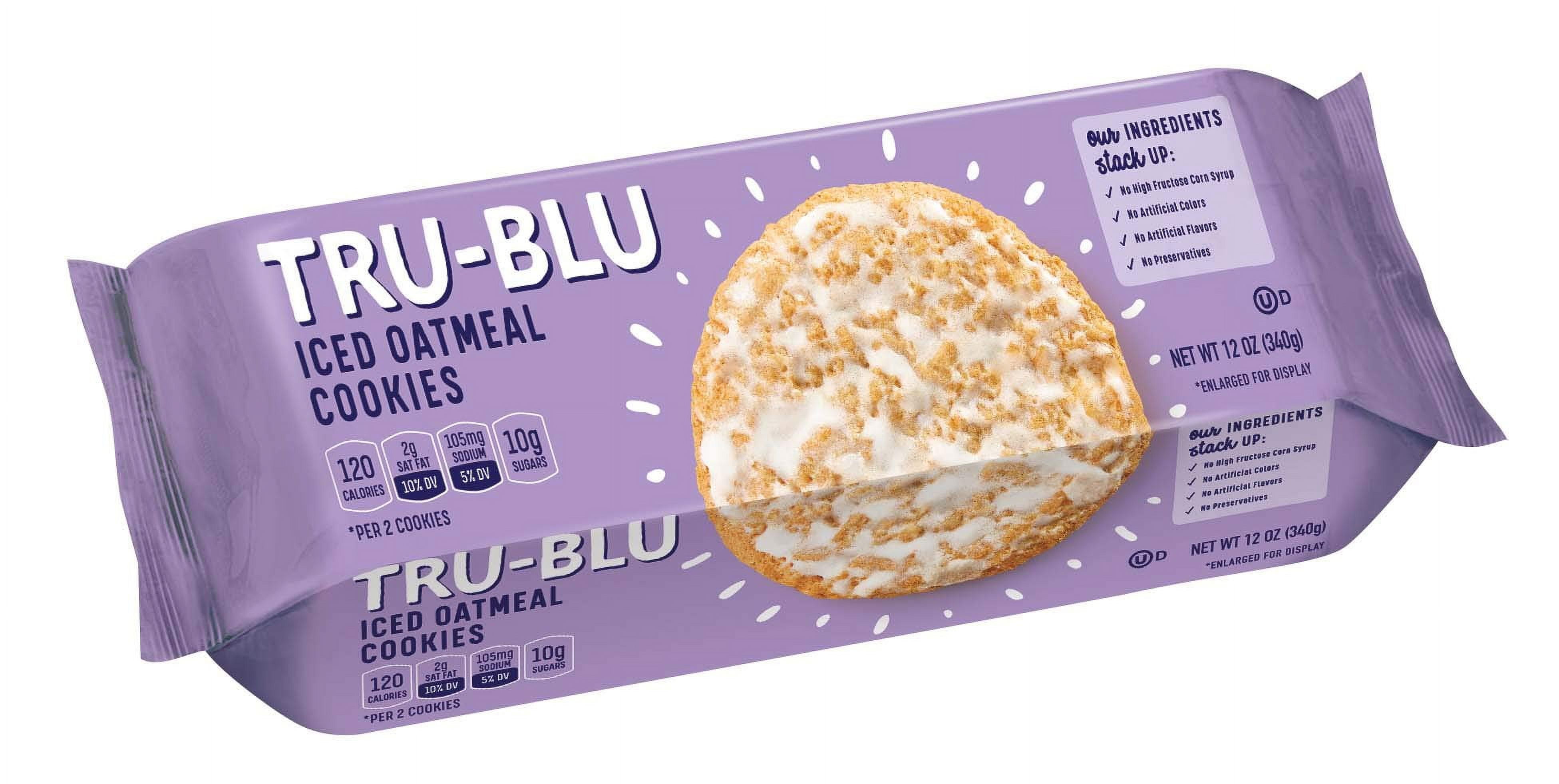 TruBlu Iced Oatmeal Home MMF7 Style Cookies No artificial