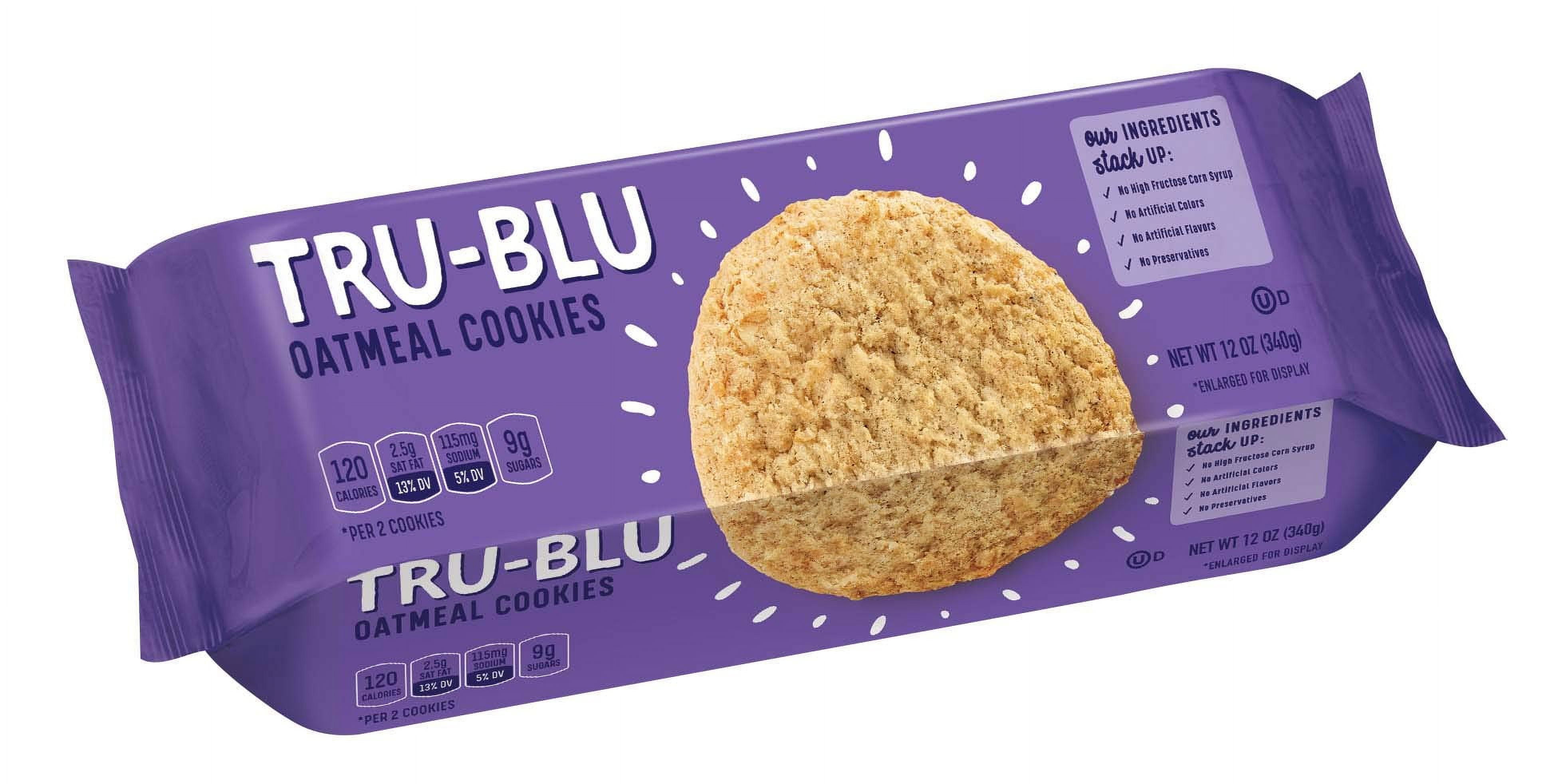 TruBlu Oatmeal Home Style HHA1 Cookies No artificial ingredients