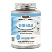 Tru-Blu Pipe Thread Sealant, 1/2 Pint Can, Blue | Bundle of 5 Cans