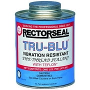 Tru-Blu Pipe Thread Sealant, 1 Pint Can, Blue | Bundle of 2 Cans