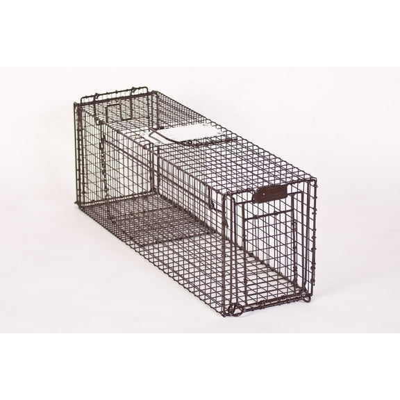 Tru Catch Traps Gravity Locking 2-Door Live Animal Trap Mesh