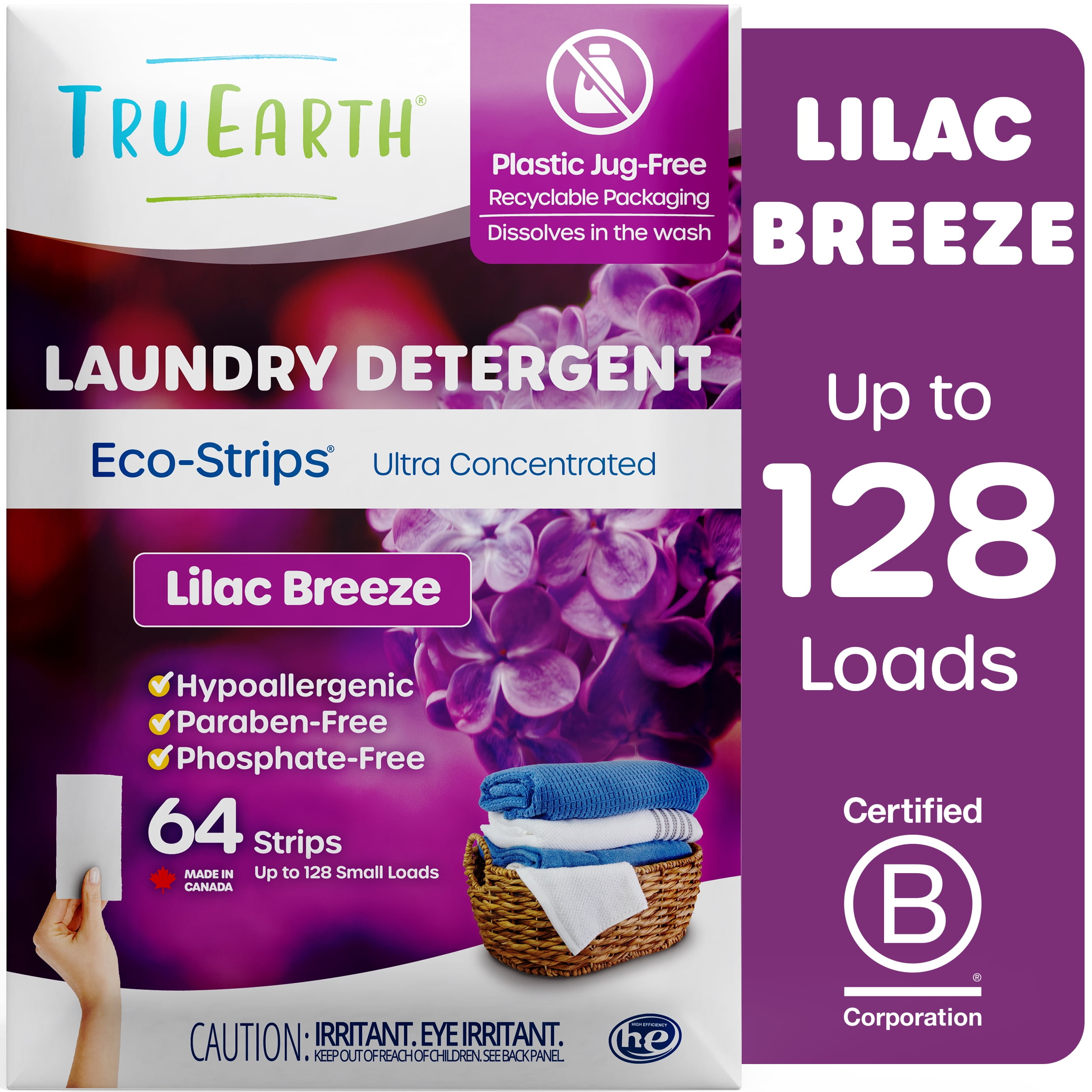 Tru Earth Compact Dry Laundry Detergent Sheets - U