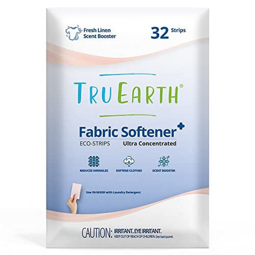 Tru Earth Fabric Softener Strips for Washing Machine, Alternative to