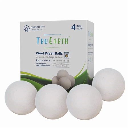 Tru Earth Wool Dryer Balls (4 balls per pack)
