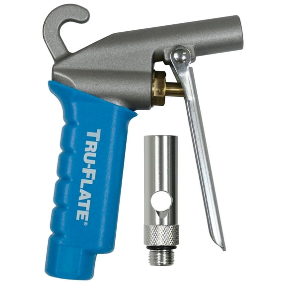 Tru-Flate Hi Flo F1 Blow Gun Kit, Pistol Grip - 1/4 In. FNPT, High Flow Nozzle
