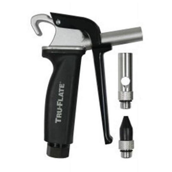 Tru-Flate 18-612 Hi-Flo Blowgun, Aluminum, 1/4"