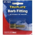 thumbnail image 1 of Tru-Flate 21123 Air Hose End1/4Id1/4"Mpt, 1 of 1
