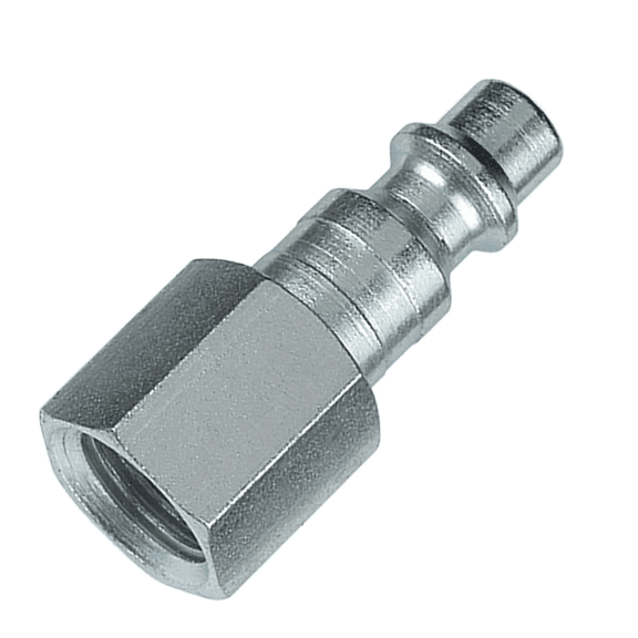 Tru-Flate Industrial/Milton 1/4 In. FNPT Steel Industrial Plug 12-235