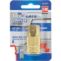 Tru-Flate Industrial/Milton Series Push-to-Connect 3/8 In. FNPT Coupler 13-237