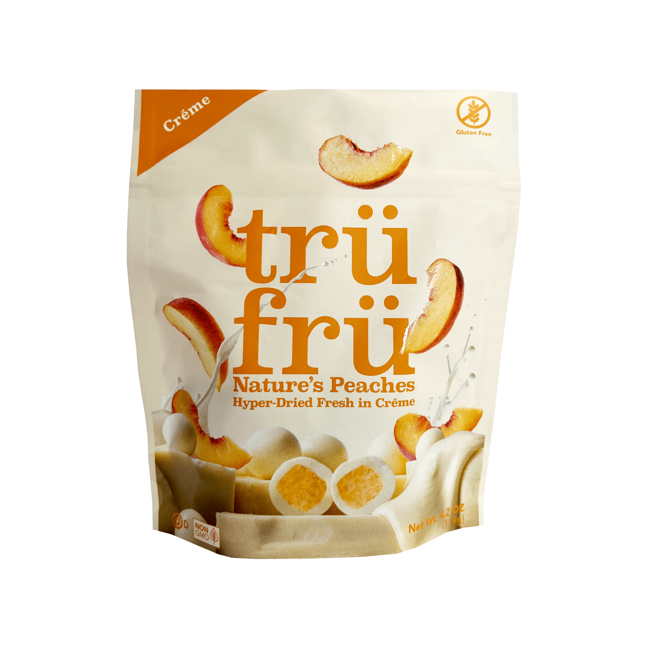 Tru Fru Peaches N' Cream, 4.2oz Bag