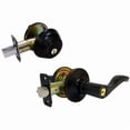 thumbnail image 1 of Tru-Guard Aged Bronze Naples with Wavelet Single Cylinder Deadbolt, 1 of 1