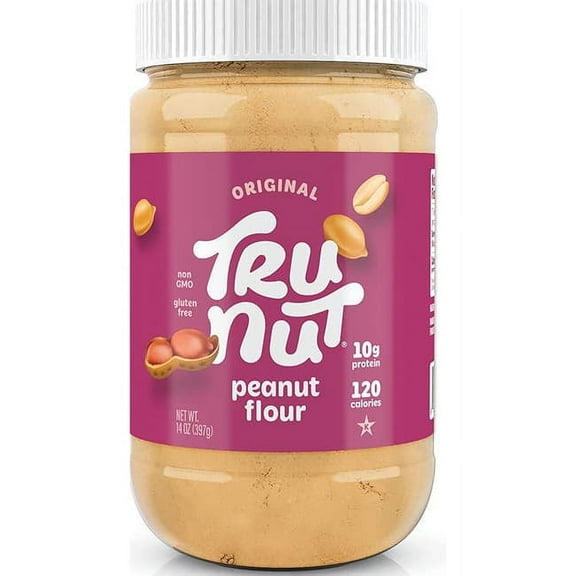 Tru-Nut Peanut Flour 14 oz Jar