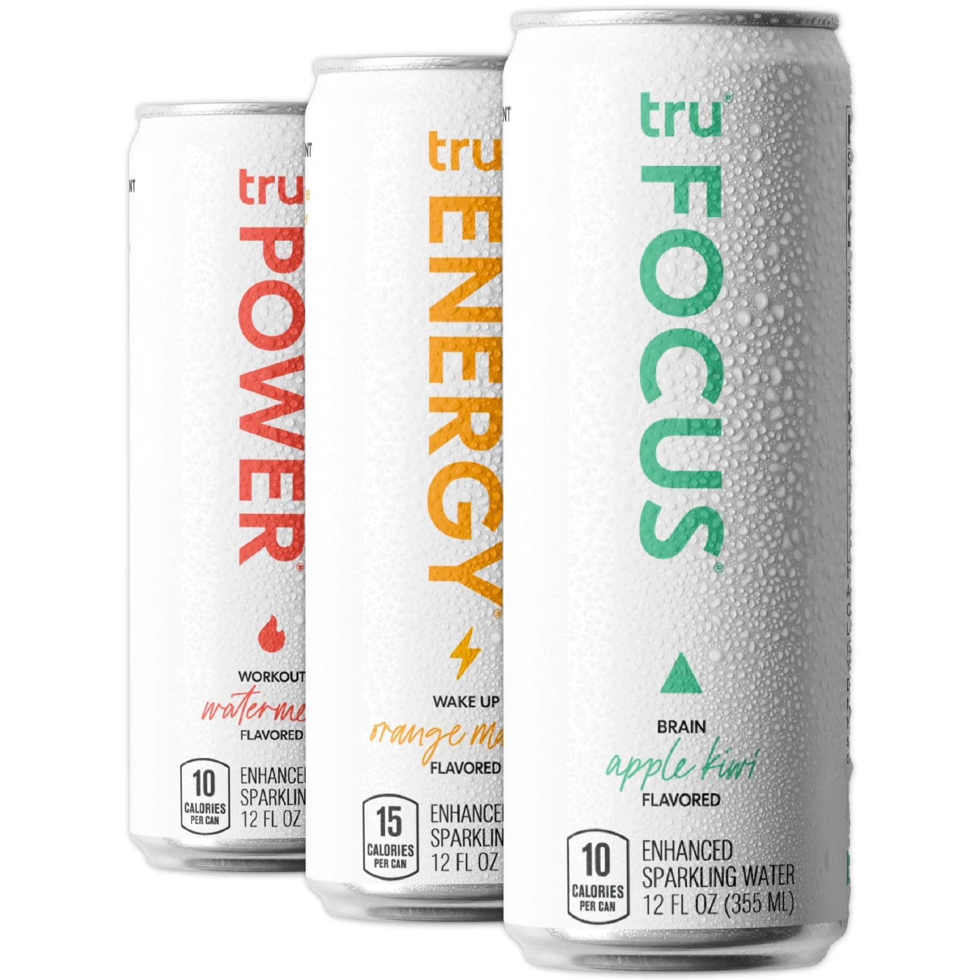 Tru Performance Seltzer, Variety Flavored Sparkling Water Made with