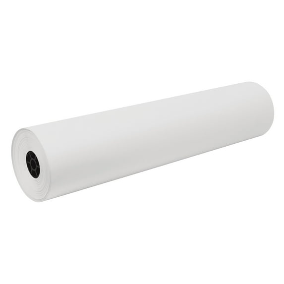 Tru-Ray Art Roll, 36 Inches x 500 Feet, 76 lb, White