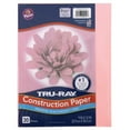 thumbnail image 1 of Tru-Ray Construction Paper, Pink, 9” x 12”, 30 Sheets, 1 of 6