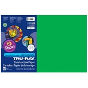 Pacon Tru-Ray Construction Paper, 12" x 18", Forest Green