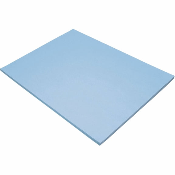 Tru-Ray Construction Paper - Project, Bulletin Board - 24"Width X 18"Length - Sky Blue - Sulphite