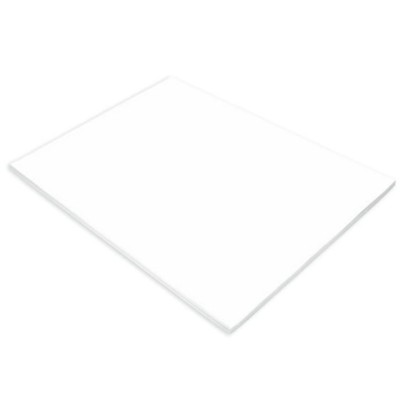 Tru-Ray Sulphite Construction Paper, 18 x 24 Inches, White, 50 Sheets