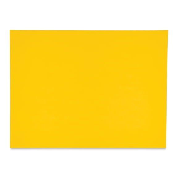 Tru-Ray Construction Paper - 24"Width X 18"Length - 76 Lb Basis Weight - Yellow - Sulphite