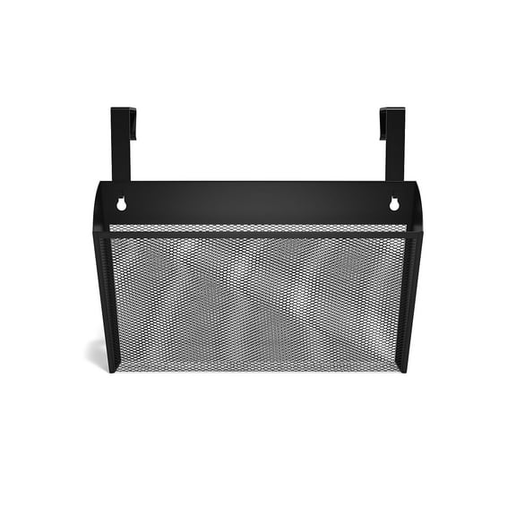 Staples TRU RED 1-Pocket Mesh Letter Wall File Black TR57579-CC