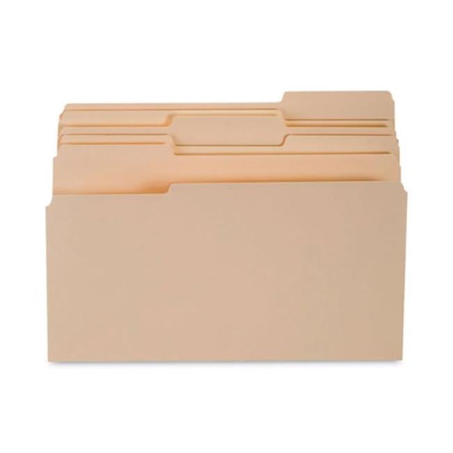 Tru Red TUD235408 Recycled Top Tab File Folders, Manila Legal Size 24 per Pack