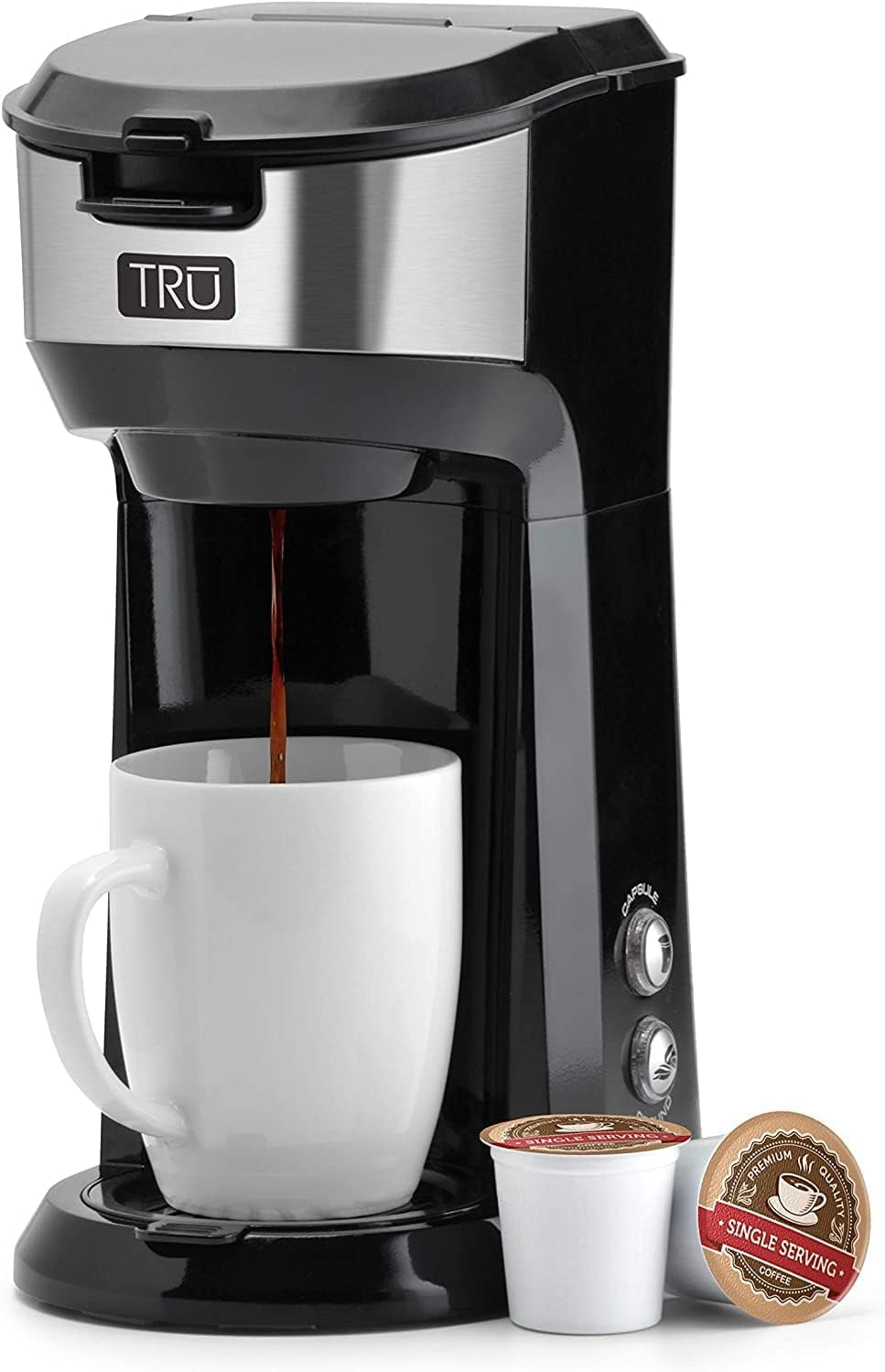 Tru Single Serve Brew System by Select Brands - Single Cup Coffee Maker ...