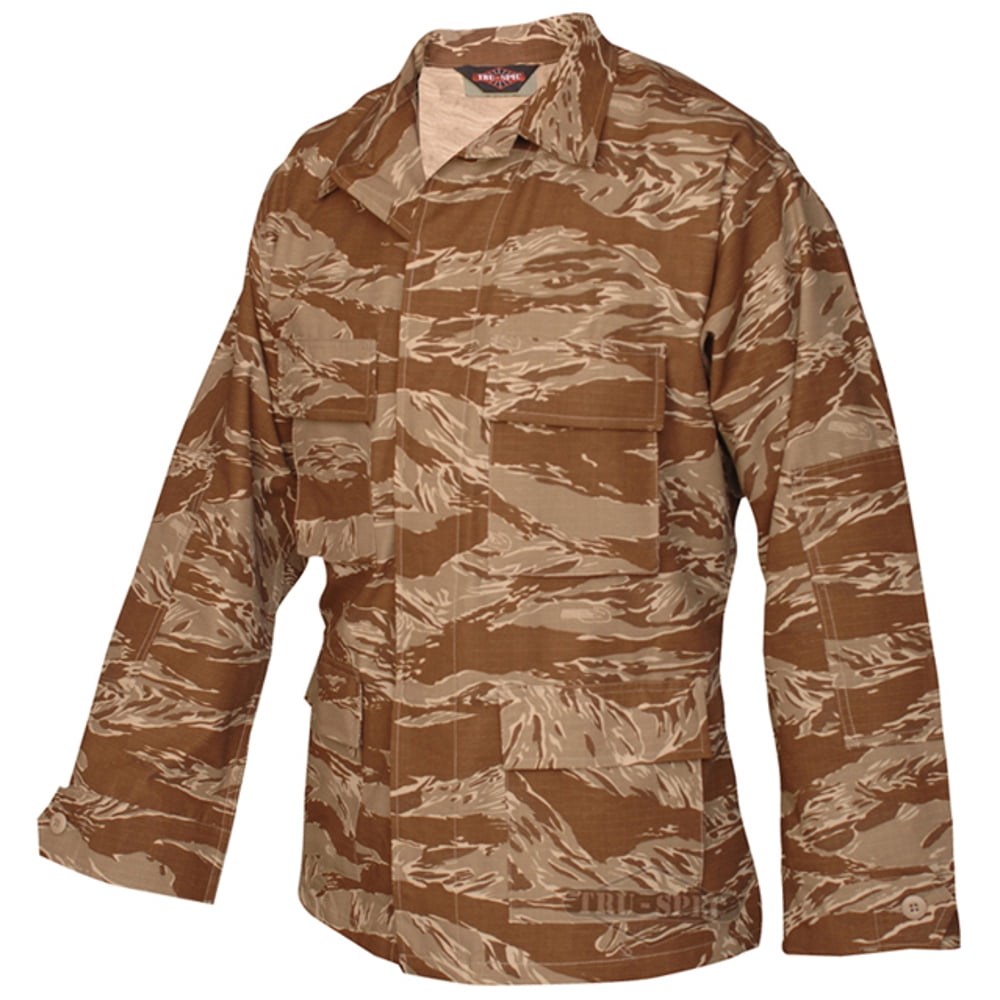 Tru-Spec 100% Cotton Rip-Stop Battle Coats (BDU) Desert Tiger