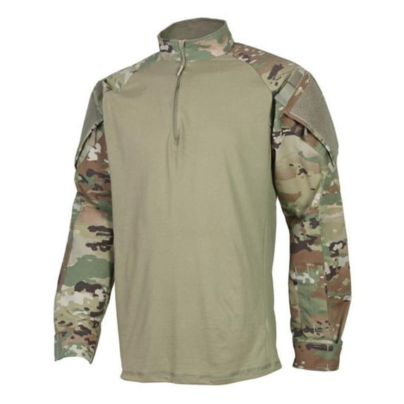 Tru-Spec 1653 OCP 1/4 Zip Combat Shirt, Scorpion OCP
