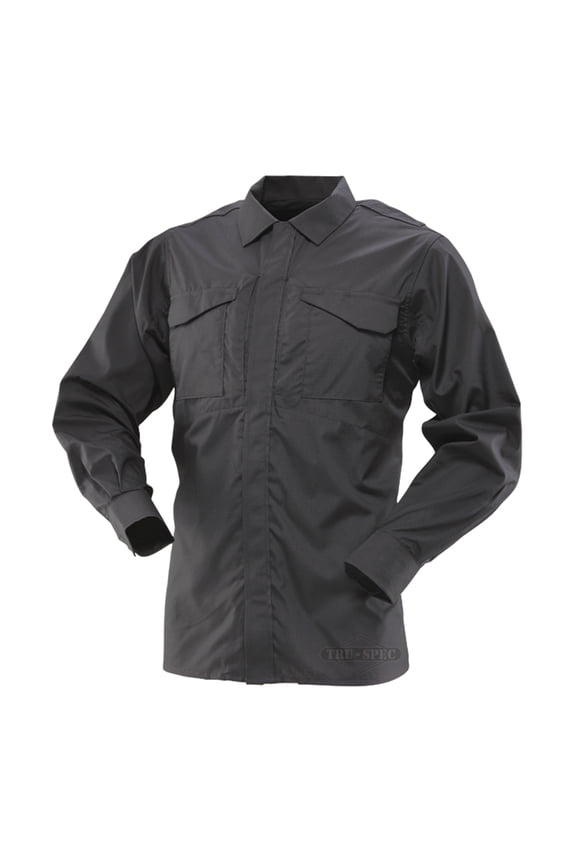 Clearance Item !!!
Tru-Spec 24-7 Long-Sleeve Uniform Shirt Black, Small, Regular