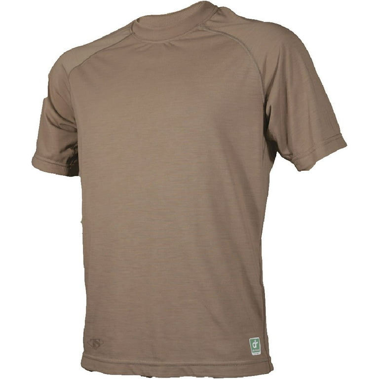 Tan dri top fit shirt