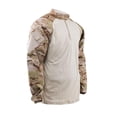 thumbnail image 1 of Tru-Spec Men's T.R.U. 1/4 Zip Combat Shirt, Multicam Arid/Sand, 2X-Large Long, 1 of 1
