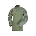 thumbnail image 1 of Tru-Spec Men's T.R.U. 1/4 Zip Combat Shirt, Olive Drab/Olive Drab, X-Large Long, 1 of 2