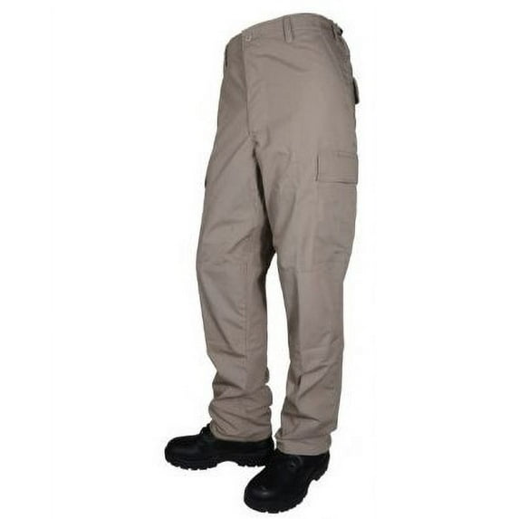 Tru-Spec Mens Tru Basic BDU Pants, Khaki, 3XL, Regular