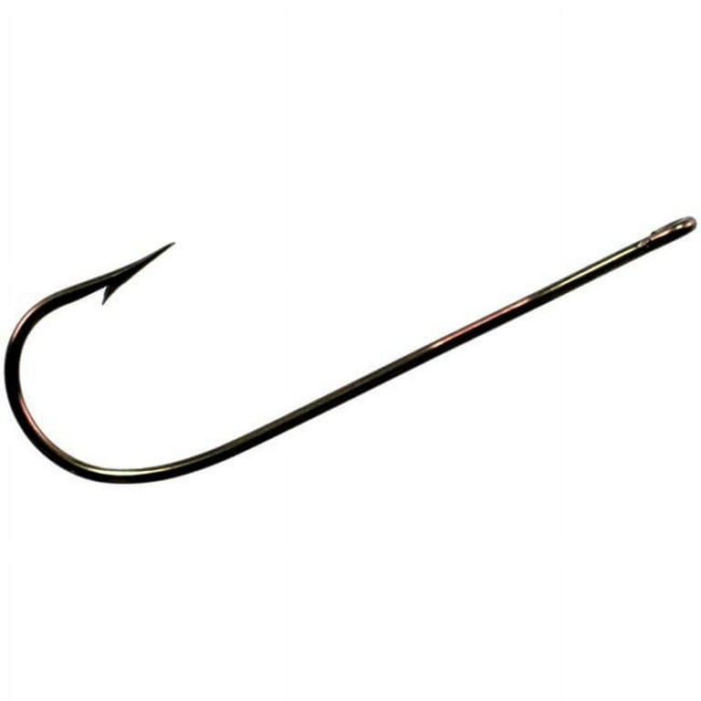 Tru-Turn Aberdeen Fishing Hooks, Bronze, Size 10/0, 50 Count, 856BL-10