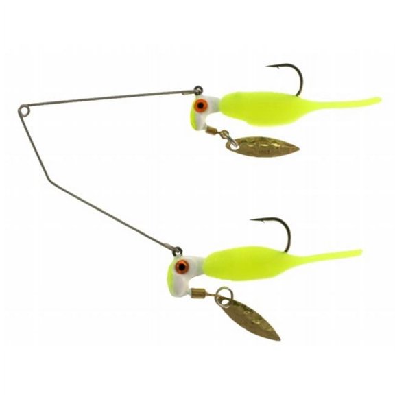 Tru Turn - Blakemore Reality Shad Buffet - Chrome-Albino Ghost Na - 1.5 in.