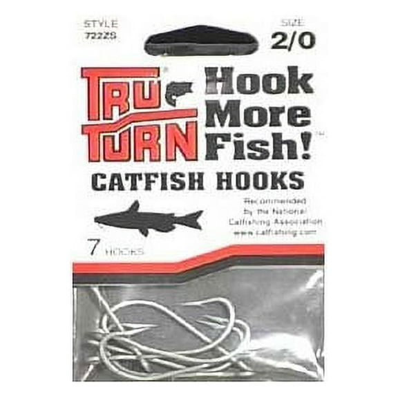 Tru-Turn Hooks Hooks Perma Steel Catfish Hook Size 2/0
