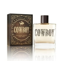 Tru Western Cowboy Men's Cologne, 3.4 fl oz (100 ml) - Woodsy, Warm, Rugged