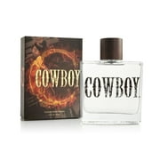 Tru Western Cowboy Men's Cologne, 3.4 fl oz (100 ml) - Woodsy, Warm, Rugged