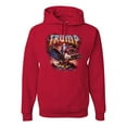 Tru.mp 2024 Flying USA Eagle Rider Arrows UniSex Hoodie Sweatshirt