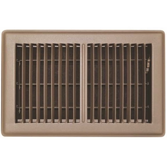 TruAire 150MB 06X10 6 in. x 10 in. Floor Register , Brown