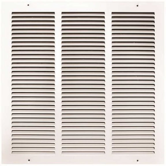 TruAire 170 16X16 16 in. x 16 in. White Stamped Return Air Grille