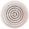 thumbnail image 1 of TruAire 800-10 10 in. White Round Ceiling Diffuser (Duct Opening Measurement), 1 of 1