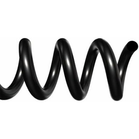 TruBind 10mm (3/8 in.) Spiral Binding Coils for Reports, Presentations and Proposals | 4:1 Pitch | 36 in. Length | Black | 75 Sheets Binding Capacity | 100 Pack$$Office