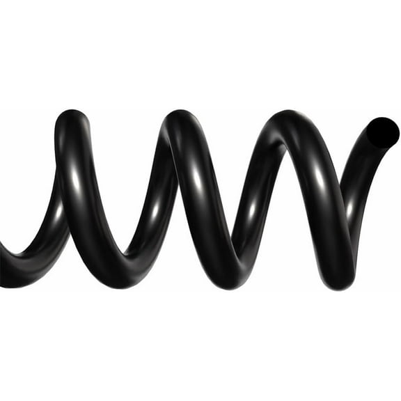 TruBind 10mm (3/8 in.) Spiral Binding Coils for Reports, Presentations and Proposals | 4:1 Pitch | 36 in. Length | Black | 75 Sheets Binding Capacity | 100 hukfga