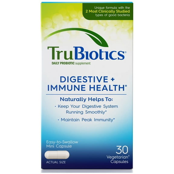 TruBiotics, Daily Probiotic Supplement for Digestive Health, 30 Count