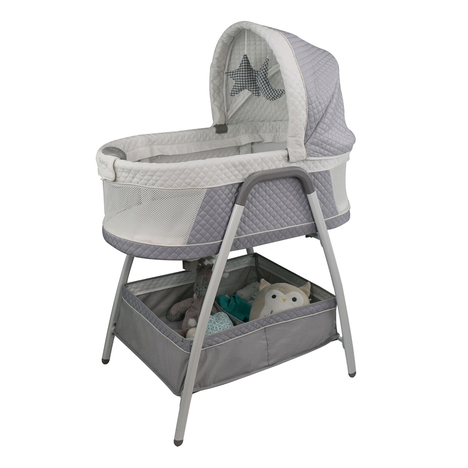 ANGELBLISS 3 in 1 Baby Rocking Bedside Sleeper with