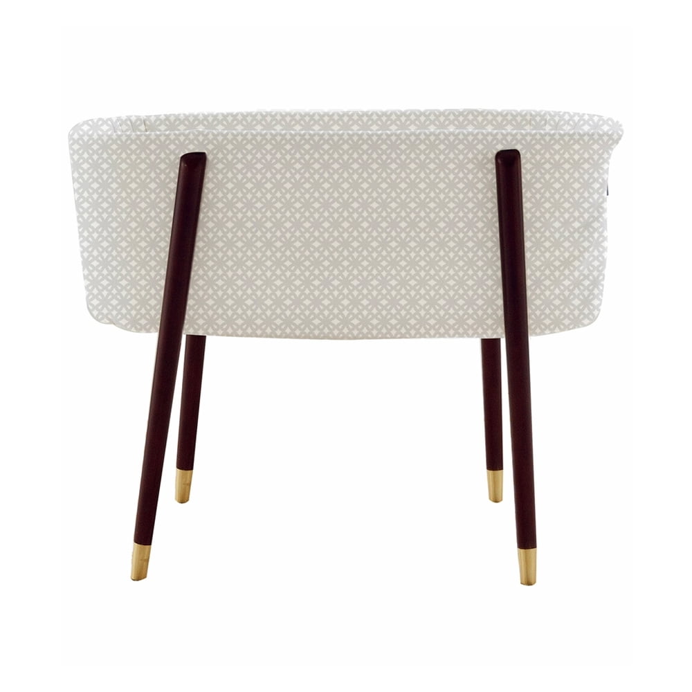 TruBliss TruBliss Baby Sova Extra Deep Wall Crib Sleeper, Grey Lily