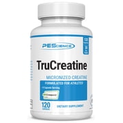 TruCreatine Capsules – Creapure Micronized Creatine Monohydrate, 3g Per Serving, 30 or 90 Servings